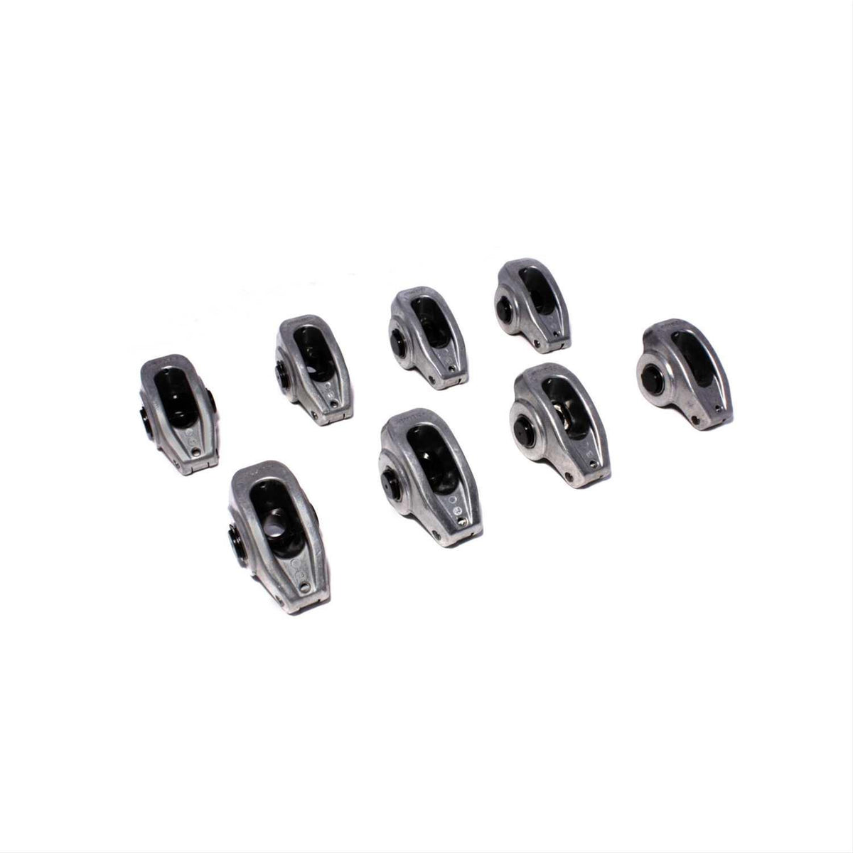 COMP Cams 17005-8 High Energy Aluminum 1.6 Ratio Roller Rocker Set of 8 for Chevrolet 7/16" Stud