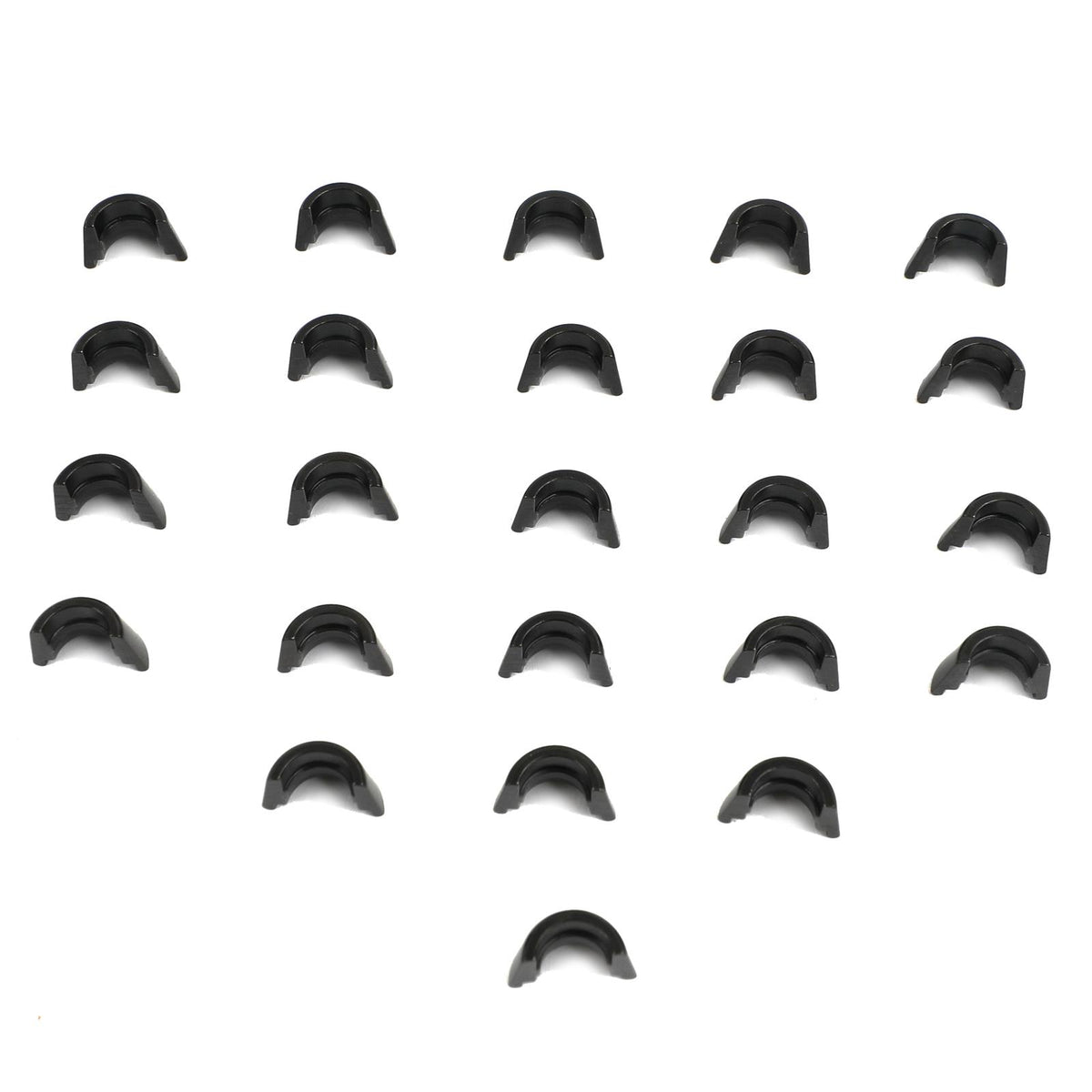COMP Cams 611-12 Set of 12 - 10 Degree, 11/32", Single Groove Locks w/ Lash Cap Recess