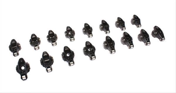 COMP Cams 1618-16 Ultra Pro Magnum Self-Aligning Rocker Arm Set w/ 1.6 Ratio for SBC w/ 3/8" Stud