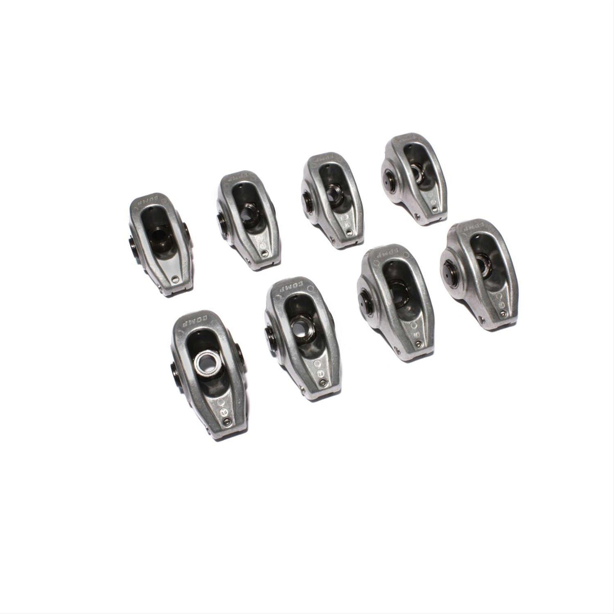 COMP Cams 17001-8 High Energy Aluminum 1.5 Ratio Roller Rocker Set of 8 for SBC 265-400 3/8" Stud