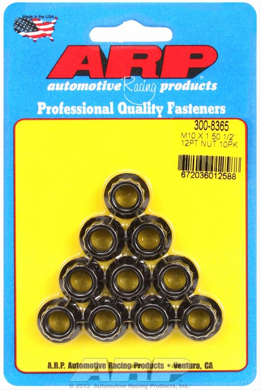 ARP300-8365 | 12-Point Nuts M10X1.50 (10)