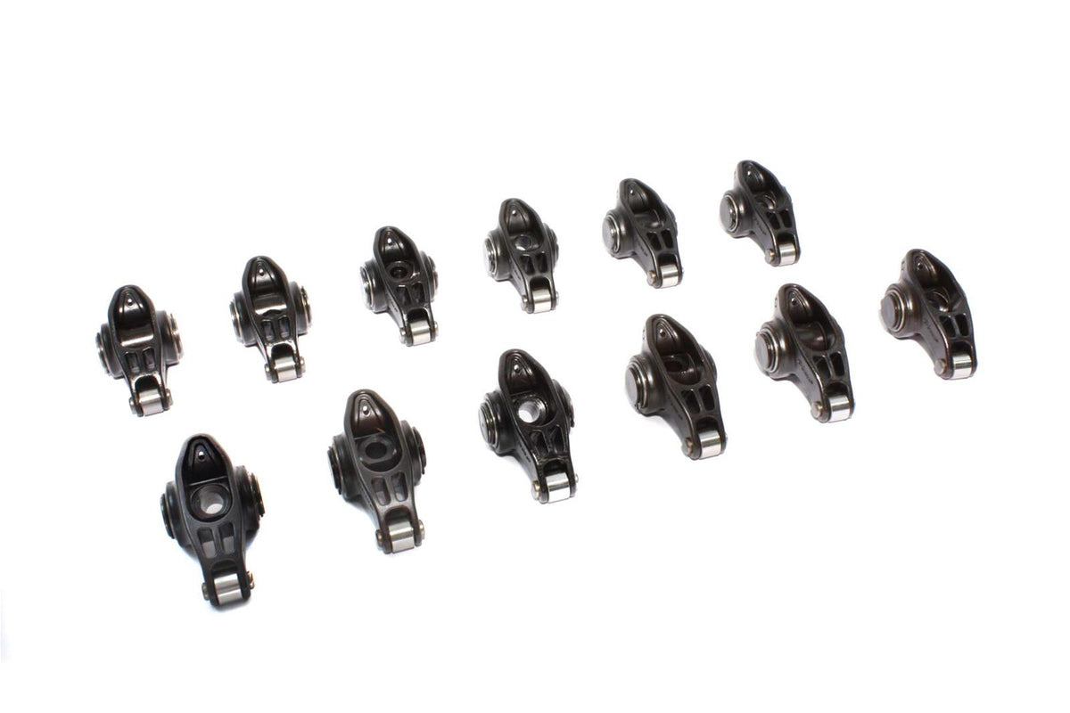 COMP Cams 1619-12 Ultra Pro Magnum Rocker Arm Set w/ 1.7 Ratio for Ford 3.8L V6 w/ 3/8" Stud