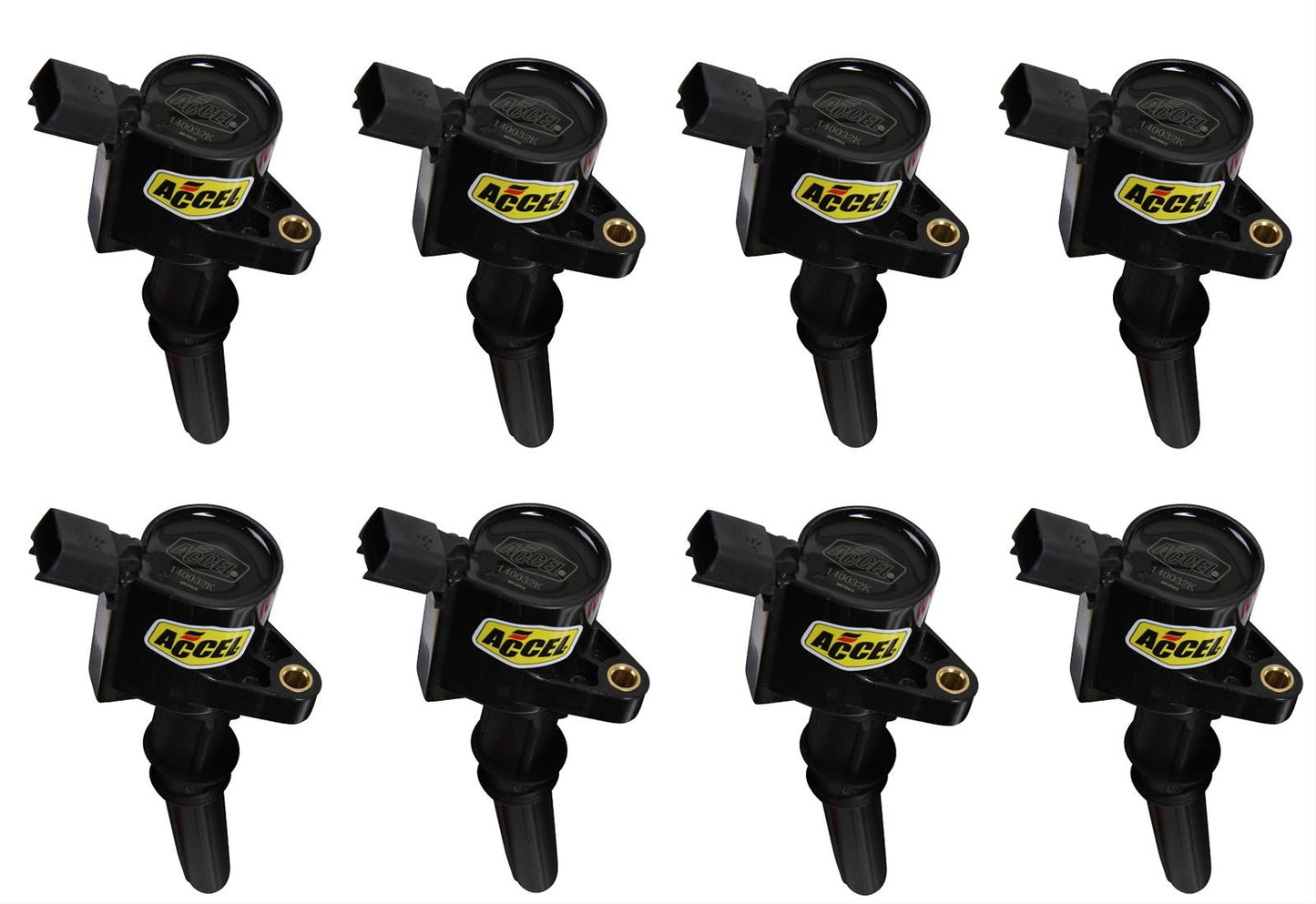 Accel AC140032K-8 8Pk Super Coils Direct Oe Repl Ford Mod Eng V8 2-Valve