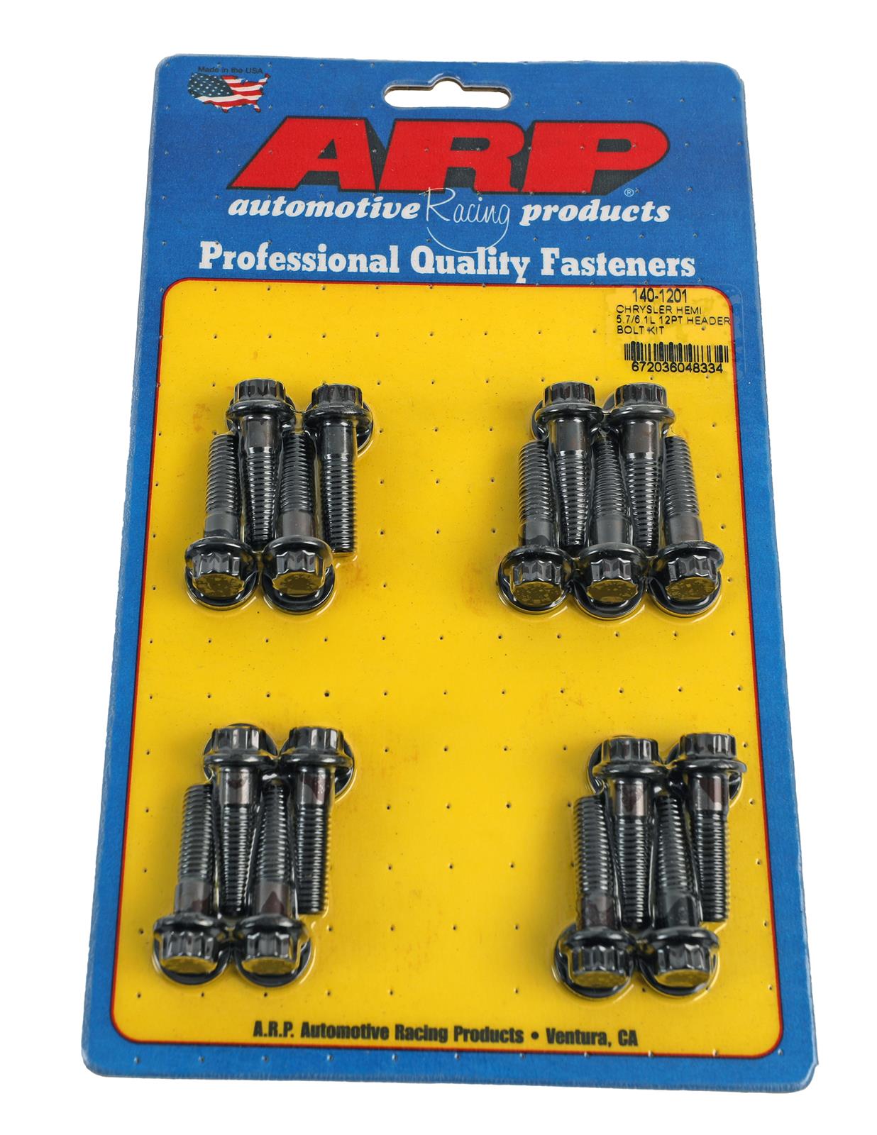 ARP 140-1201 Chrysler Hemi 5.7/6.1L 12PT Header Bolt Kit