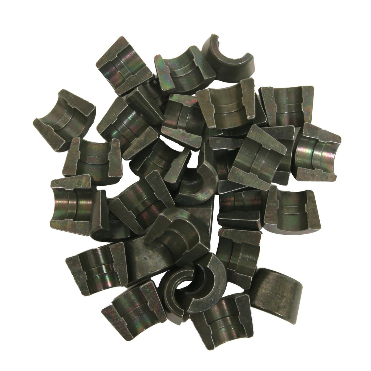 COMP Cams 617-16 Set of 16 - 10 Degree, .310", Single Groove Locks w/o Lash Cap Recess