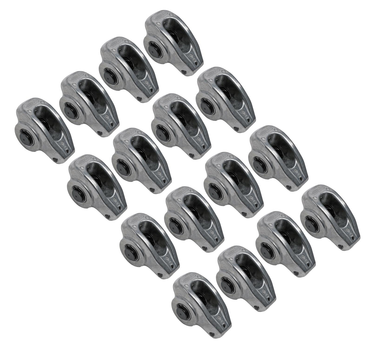 COMP Cams 17004-16 High Energy Aluminum 1.5 Ratio Roller Rocker Set for SBC 265-400 w/ 7/16" Stud