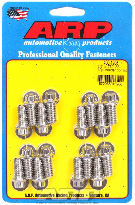 ARP400-1208 | Arp 12Pt Header Bolts S/Less