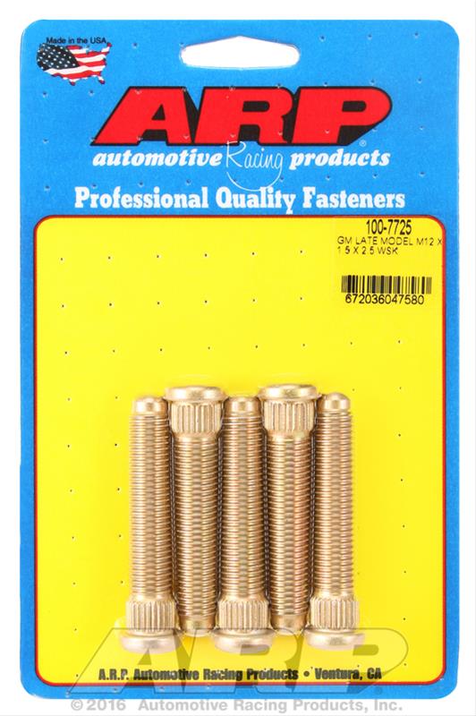 ARP100-7725 | Wheel Studs Late Gm M12 X 1.5