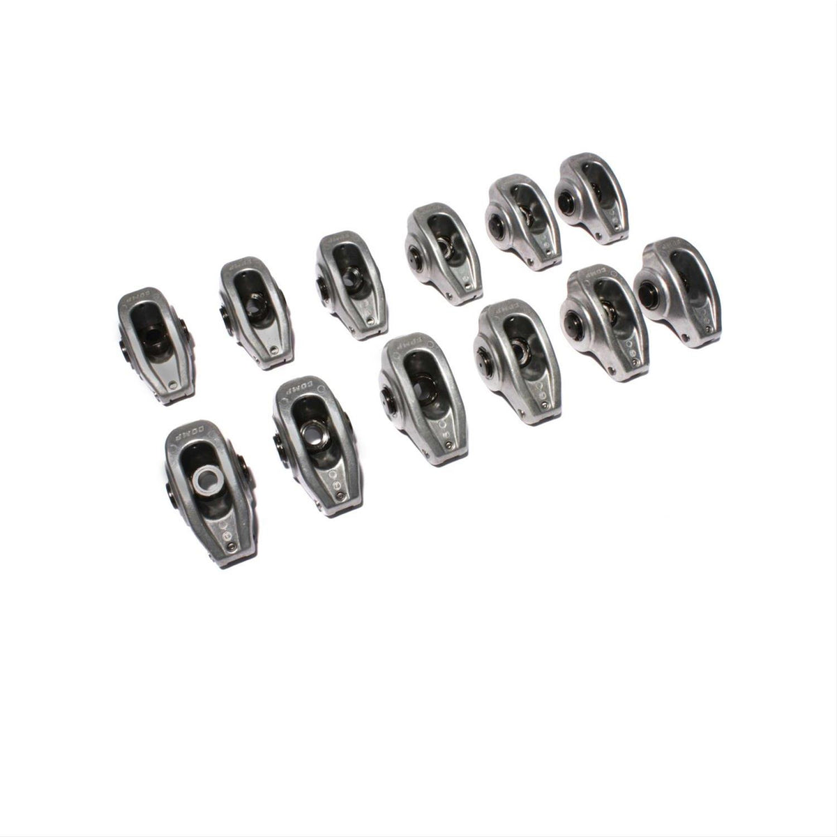COMP Cams 17001-12 High Energy Aluminum 1.5 Ratio Roller Rocker Set of 12 for SBC 265-400 3/8" Stud