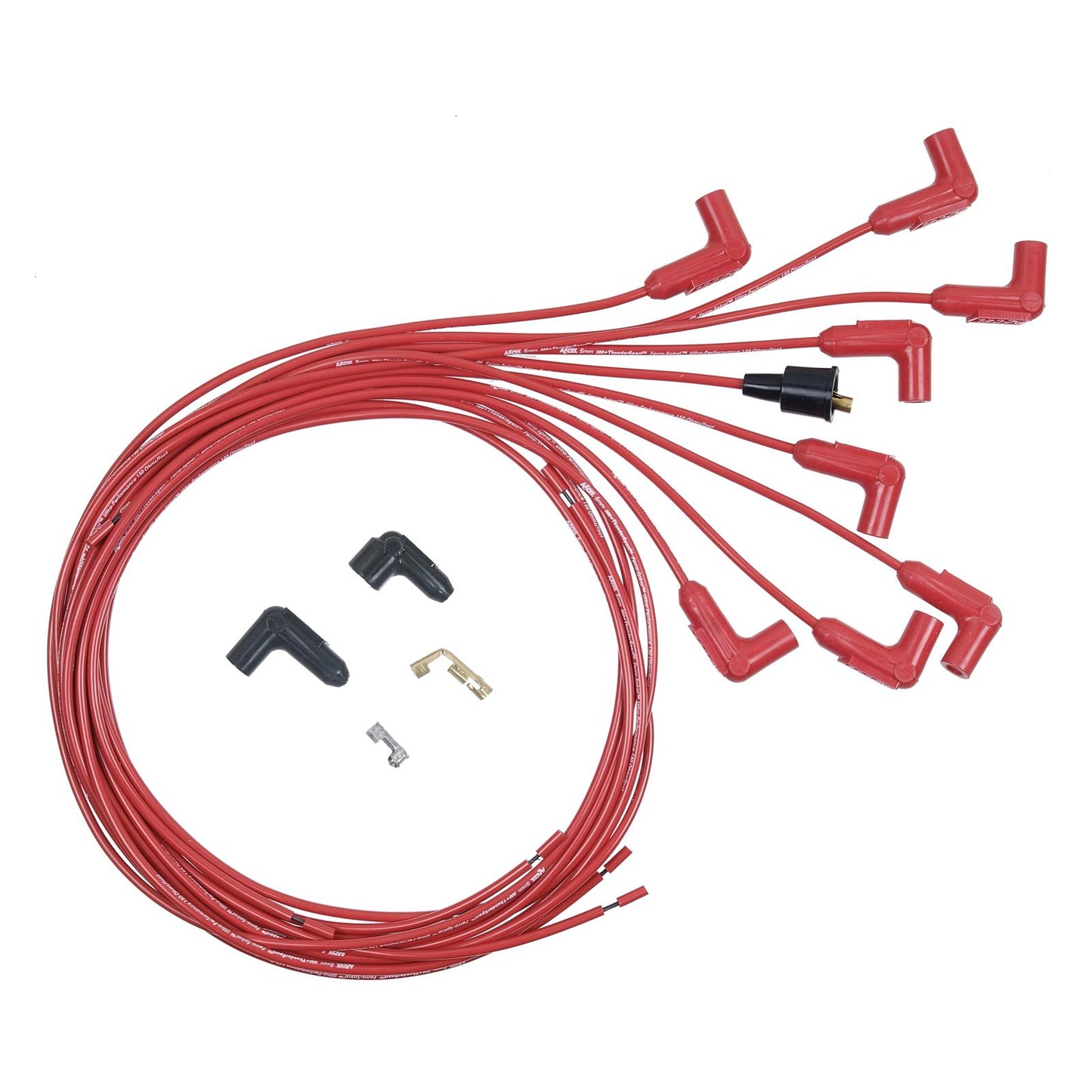 Accel AC7541R 5mm Thundersport Uni V8 Red