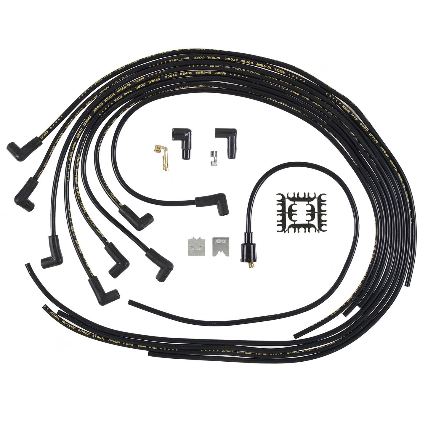 Accel AC5041K 8mm Super Stock Spiral Uni Bk