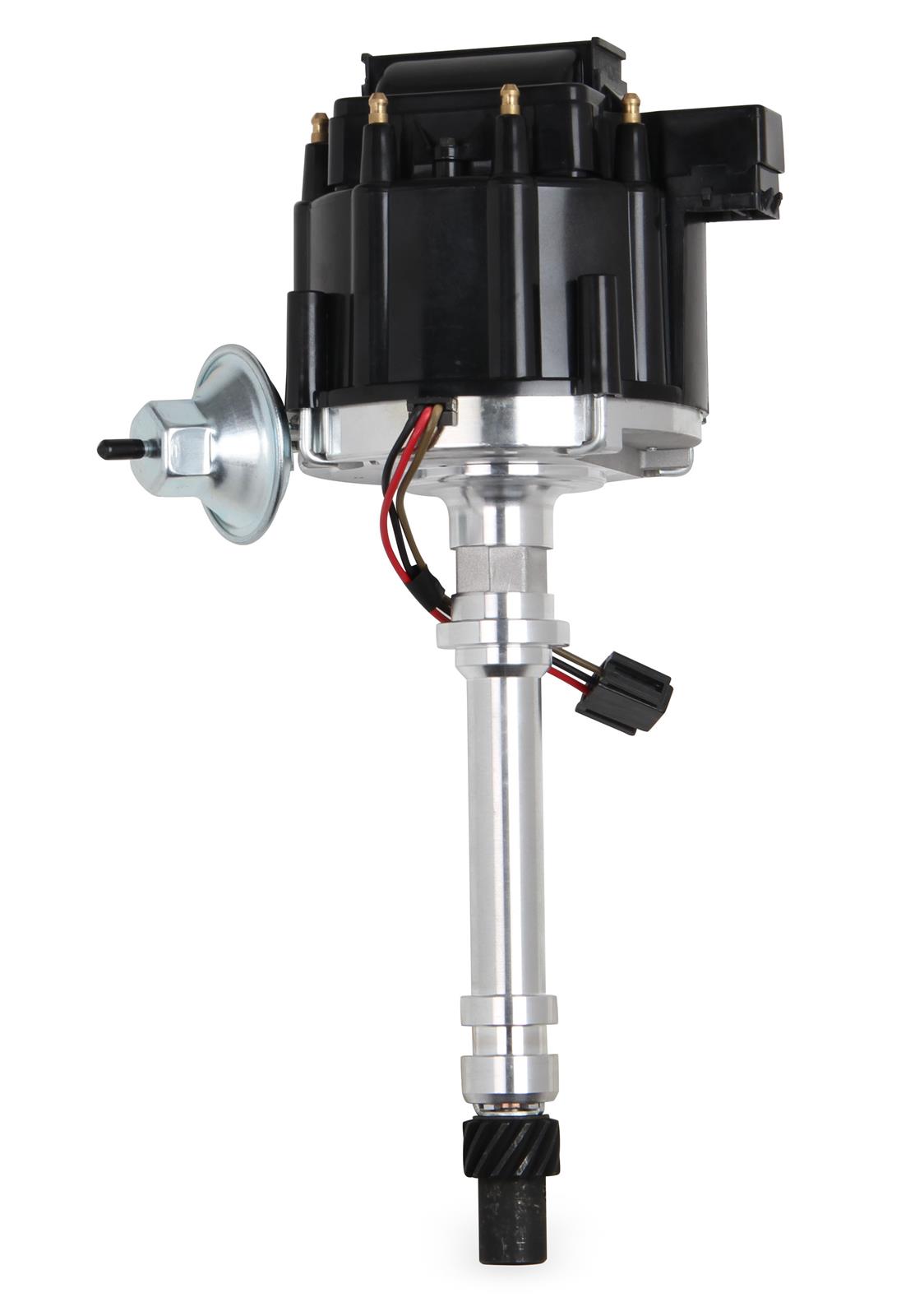 Accel AC59107CK Distributor Chev V8 Black Cap HEI Vac W/ Coil