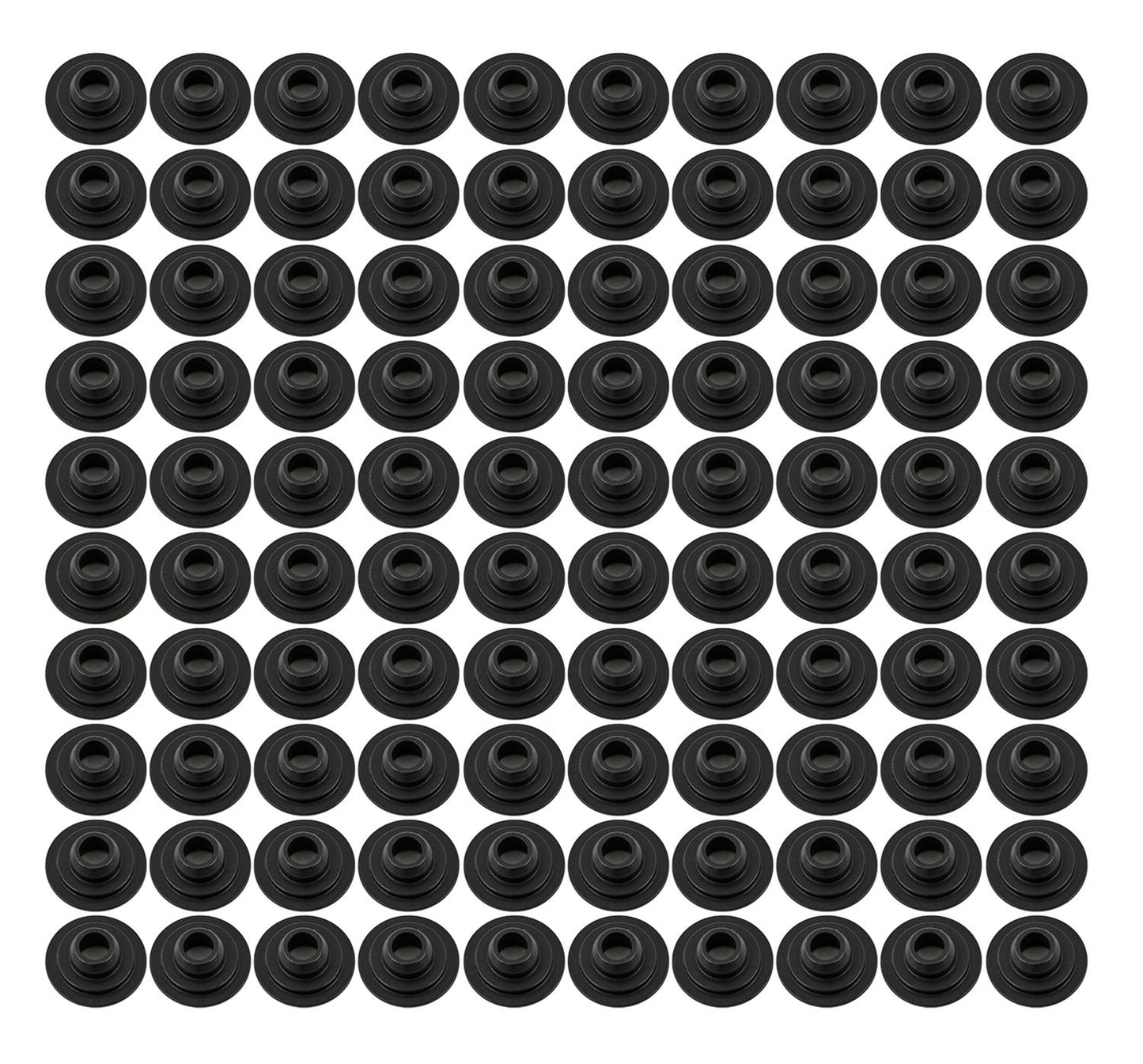COMP Cams 743-100 7 Degree Steel Retainer Set of 100 for 11/32" Valve w/ 1.437"-1.500" Spring