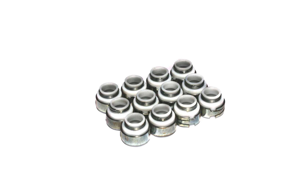 COMP Cams 510-12 Set of 12 PTFE Valve Seals for .500" Guide Size, 11/32" Valve Stem