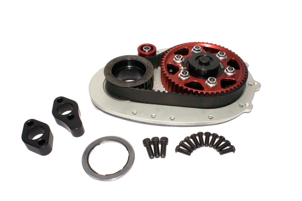 COMP Cams 6506 Hi-Tech Belt Drive for SBC/Olds Rocket w/ Raised Cam and BBC Crank Snout