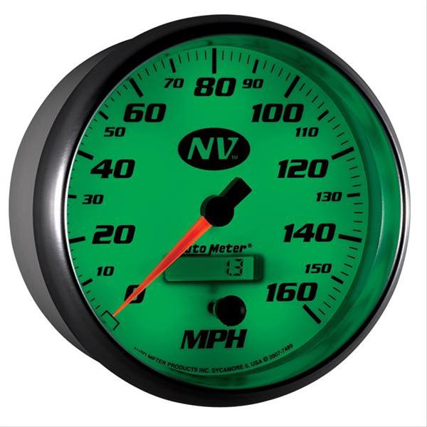 AutoMeter 7489 5" SPEEDOMETER, 0-160 MPH, NV