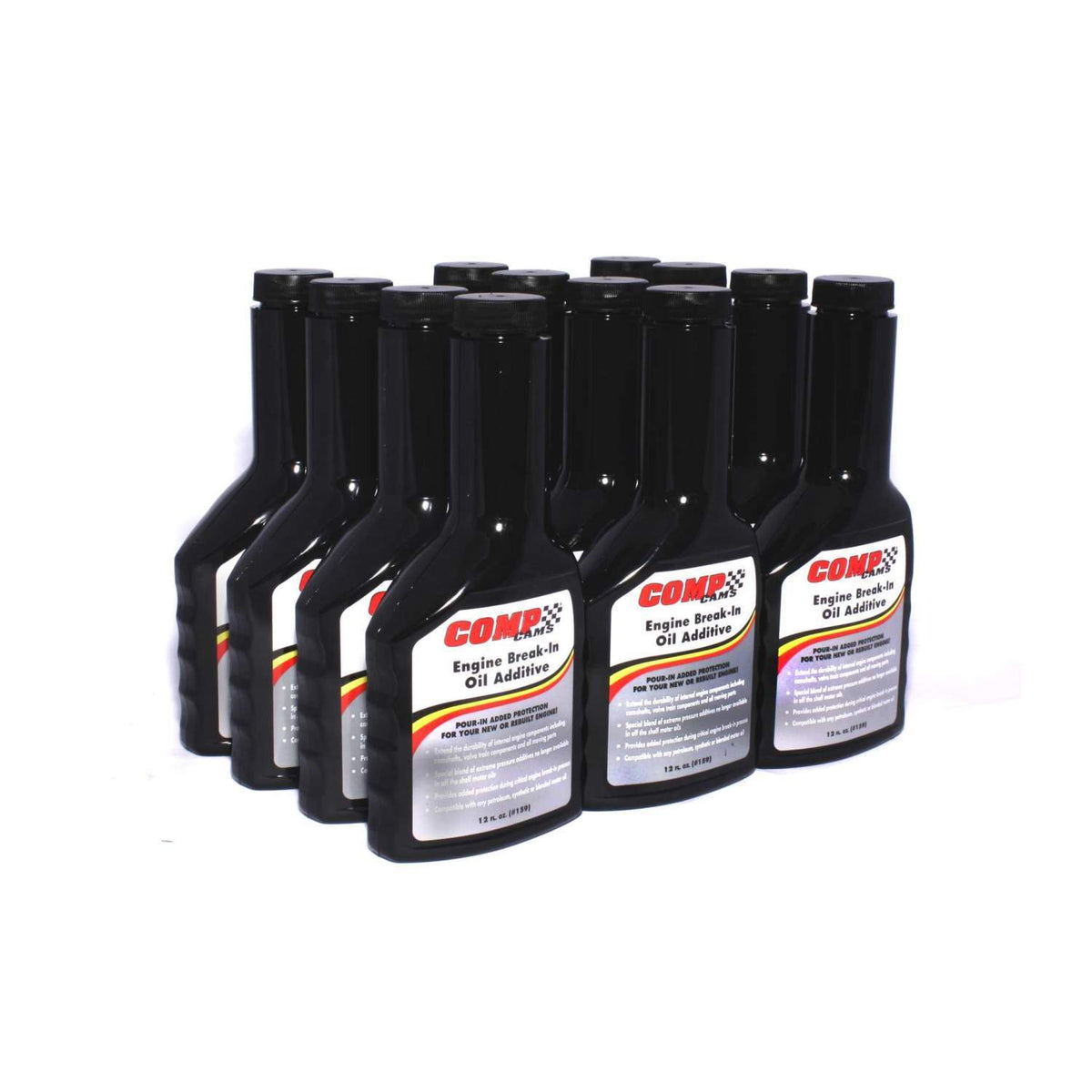 COMP Cams 159-12 12 Pack of 12 oz. Bottle Engine Break-In Oil Additive