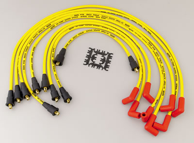 Accel AC5044Y 8mm Super Stck Spiral Cust Yel
