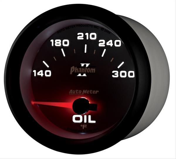AutoMeter 7848 2-5/8" OIL TEMPERATURE, 140-300 F, PHANTOM II