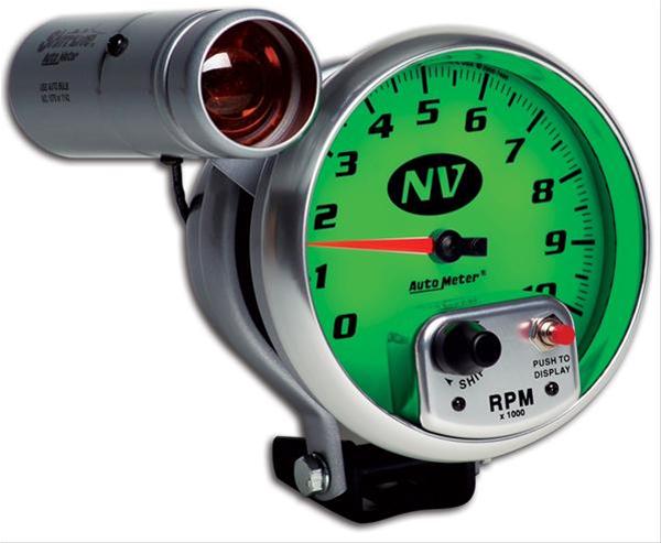 AutoMeter 7499 5" PEDESTAL TACHOMETER, 0-10,000 RPM, NV