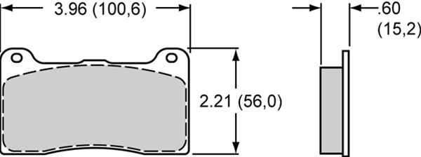 WIL150-20-7816K | Brake Pad Set Dynapro 4