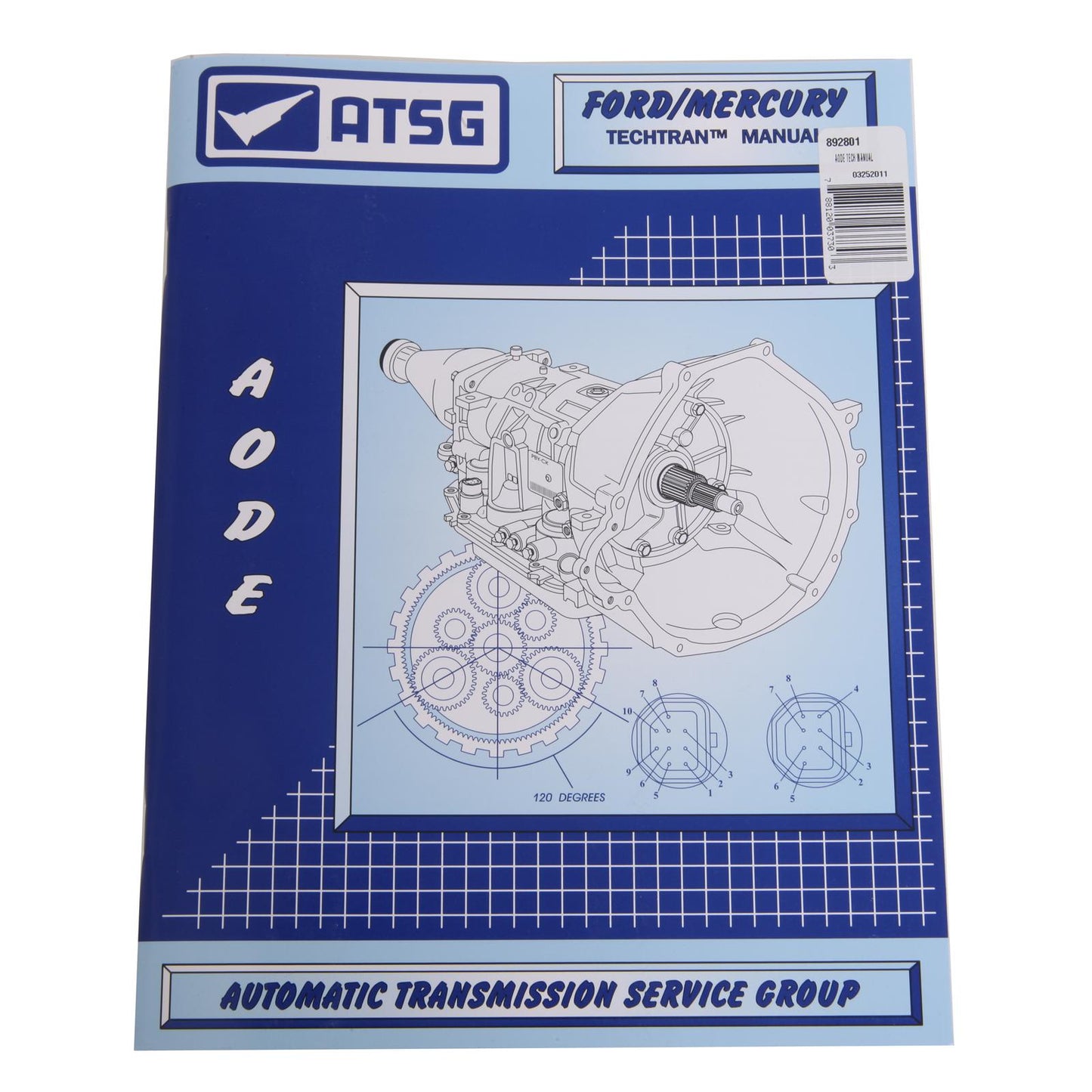 TCI Auto TCI892801 Aode Tech Manual