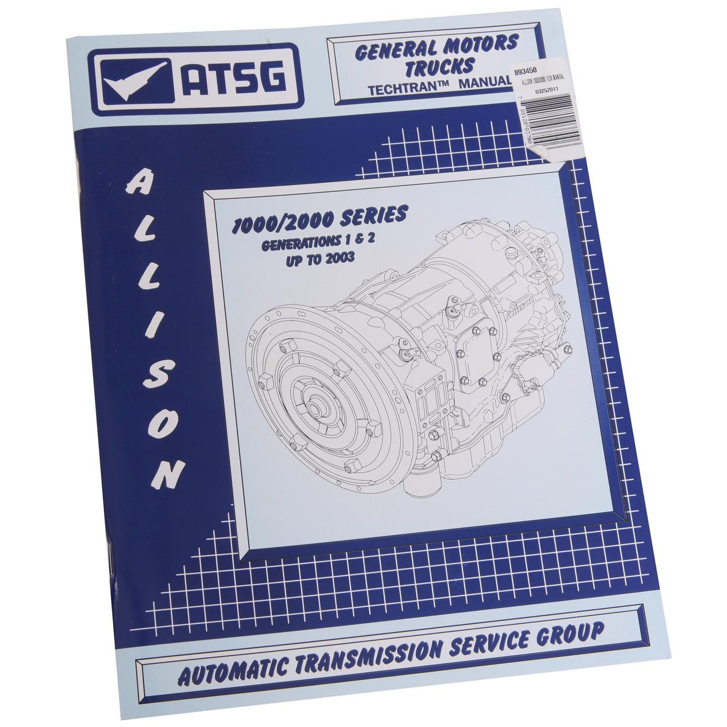 TCI Auto TCI893450 Allison 1000/2000 Tech Manual