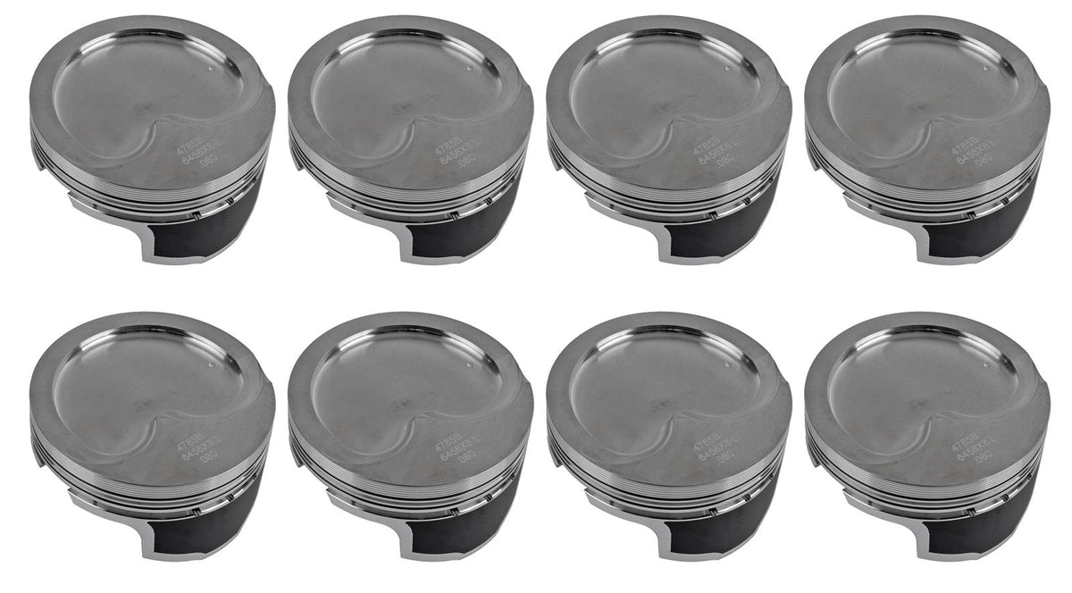 Wiseco Pistons K456X8 Chevy LS Series -20cc R/Dome 1.110x4.080