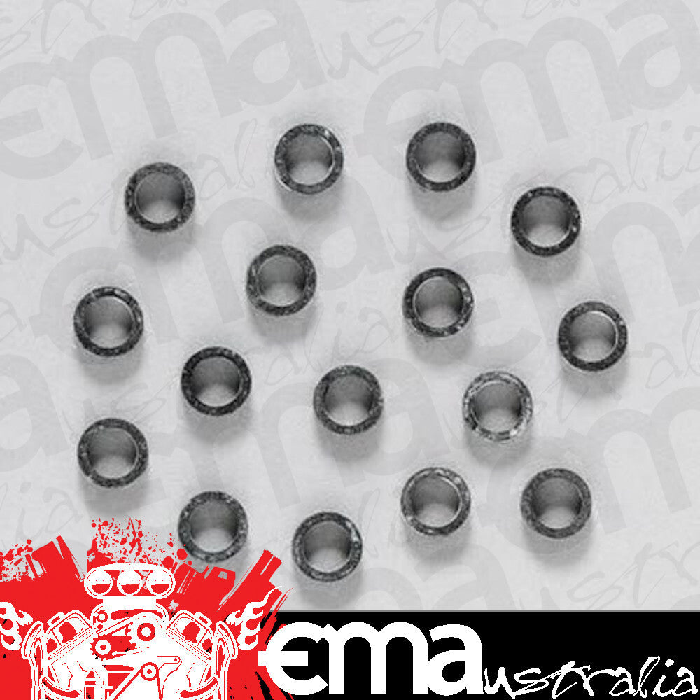 COMP Cams 501-16 Set of 16 O-Ring Valve Seals for Stock Guide Size, 11/32" Valve Stem