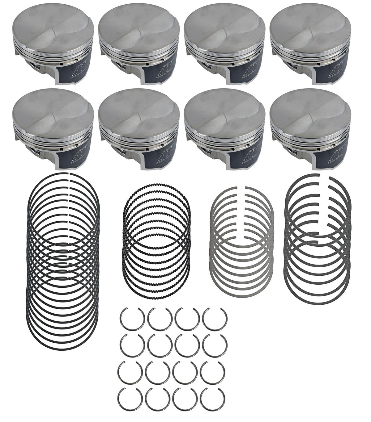 Wiseco Pistons RED0052X380 Chevy LS -4.2cc Flat Top 1.326 X 3.800