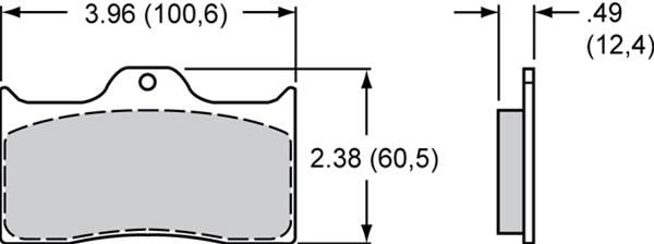 WIL150-Q-7112K | Brake Pad Set Bp-Q Compound