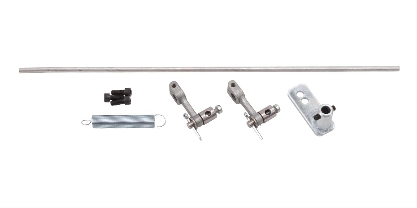 Edelbrock 1032 94â„¢ Carburetor Straight Throttle Linkage Kit for Dual Carb Set-up