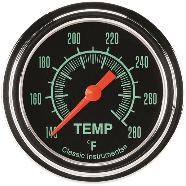 Classic Instruments GS326SLF-02 G-Stock - Water Temp Gauge Full Sweep 2-5/8"