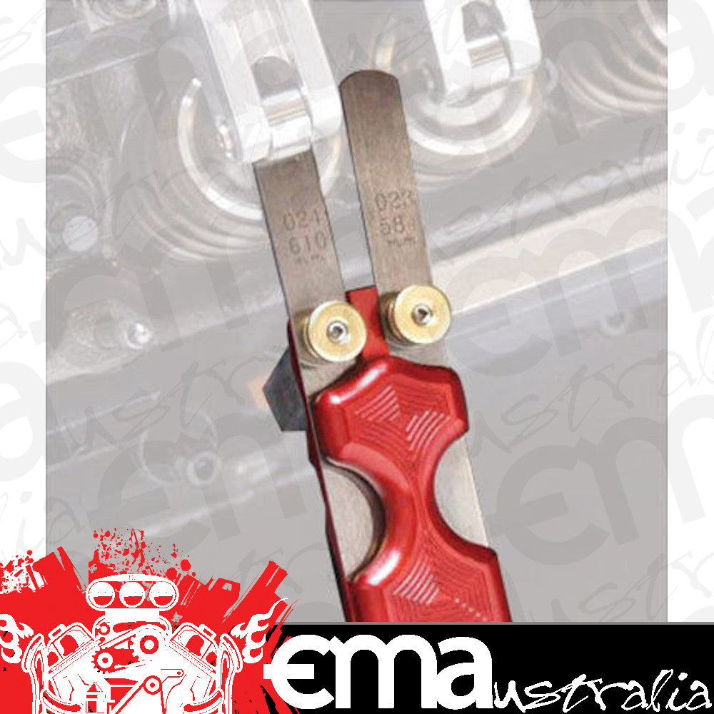 COMP CAMS DUAL FEELER GAUGE HANDLE CO5602 RED