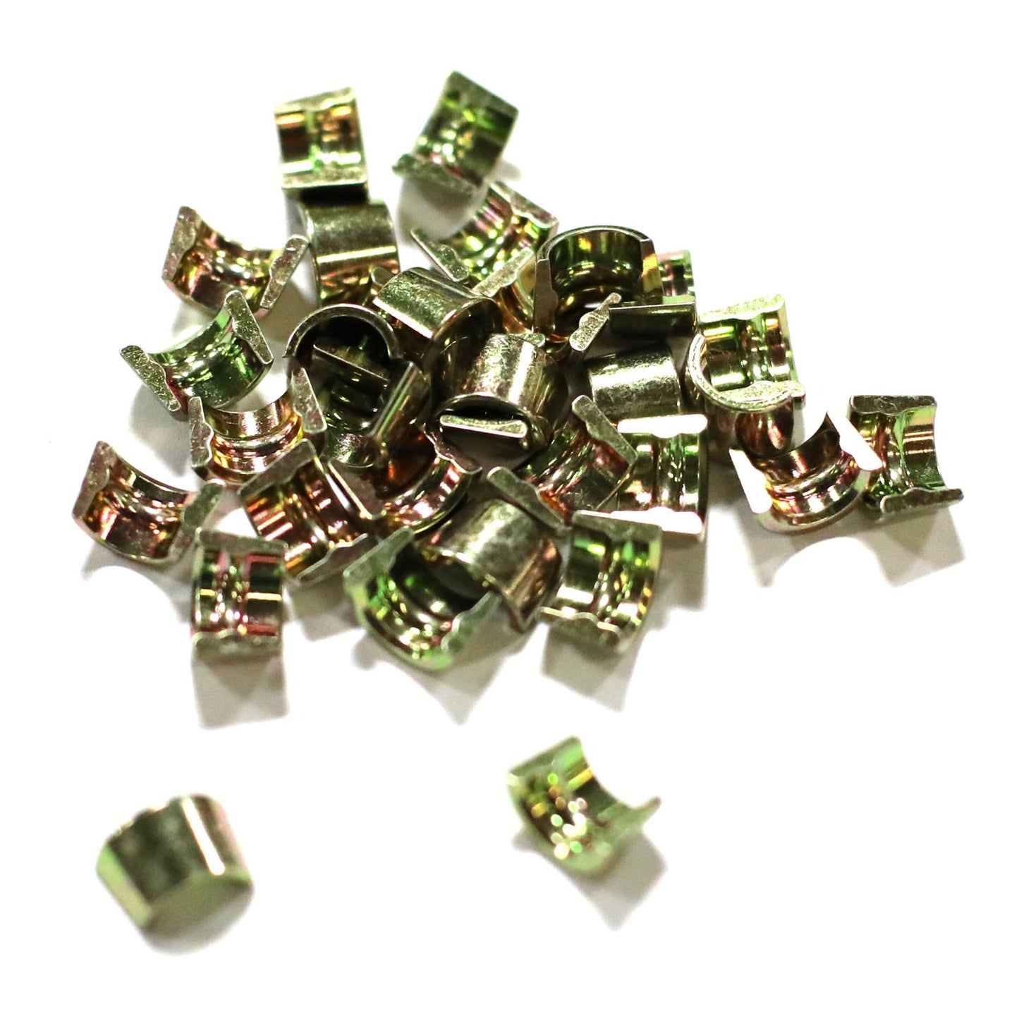 Air Flow Research AFR9007 8mm Valve Locks 7 Degree Gold
