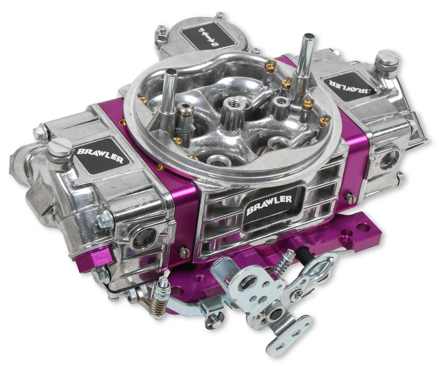 Quick Fuel QFTBR-67204 Brawler Race Series 650 CFM Carburetor Vac Secondaries