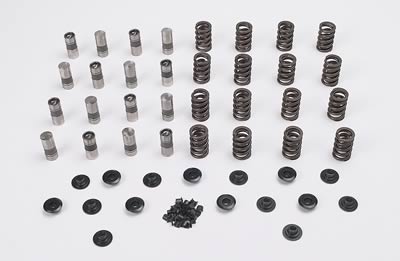 Lunati LT65002LUN Valve Train Kit SB Chev Lifters V/Springs Rtners Loks