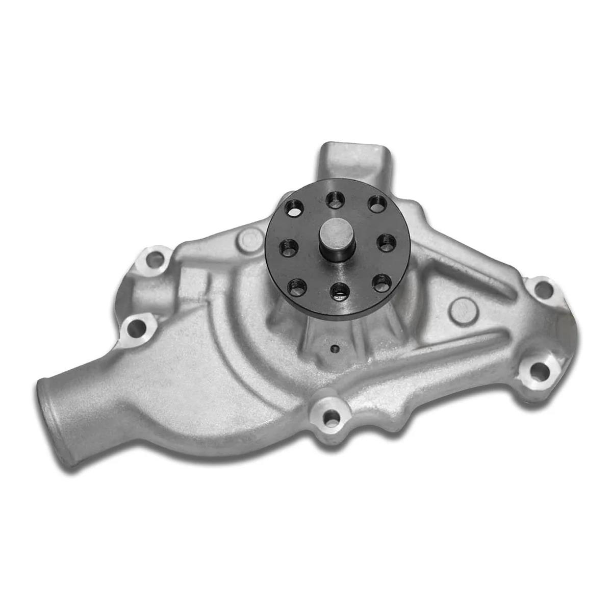 BluePrint BPP1668 ALUMINUM MECHANICAL WATER PUMP, CHEVY SB, SHORT, ST&ARD ROTATION, SATIN Engine Water Pump