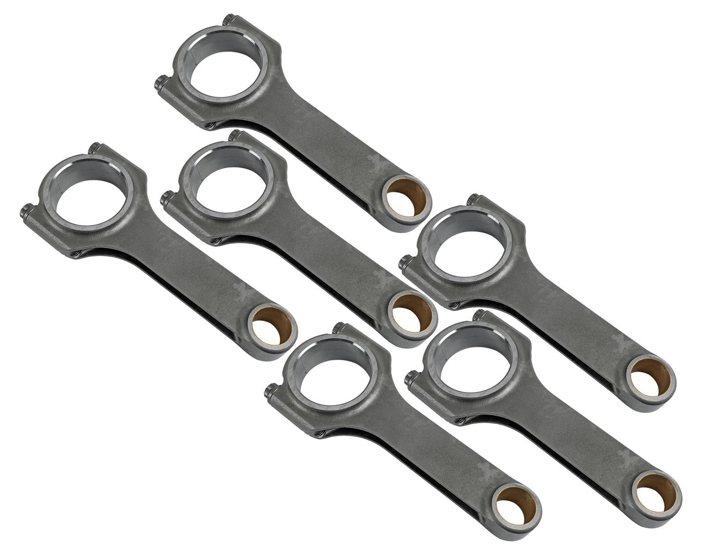 SCAT SC66000206 Conrods Chev 250 H-Beam 6.000 7/16 Bolts Bushed S/End