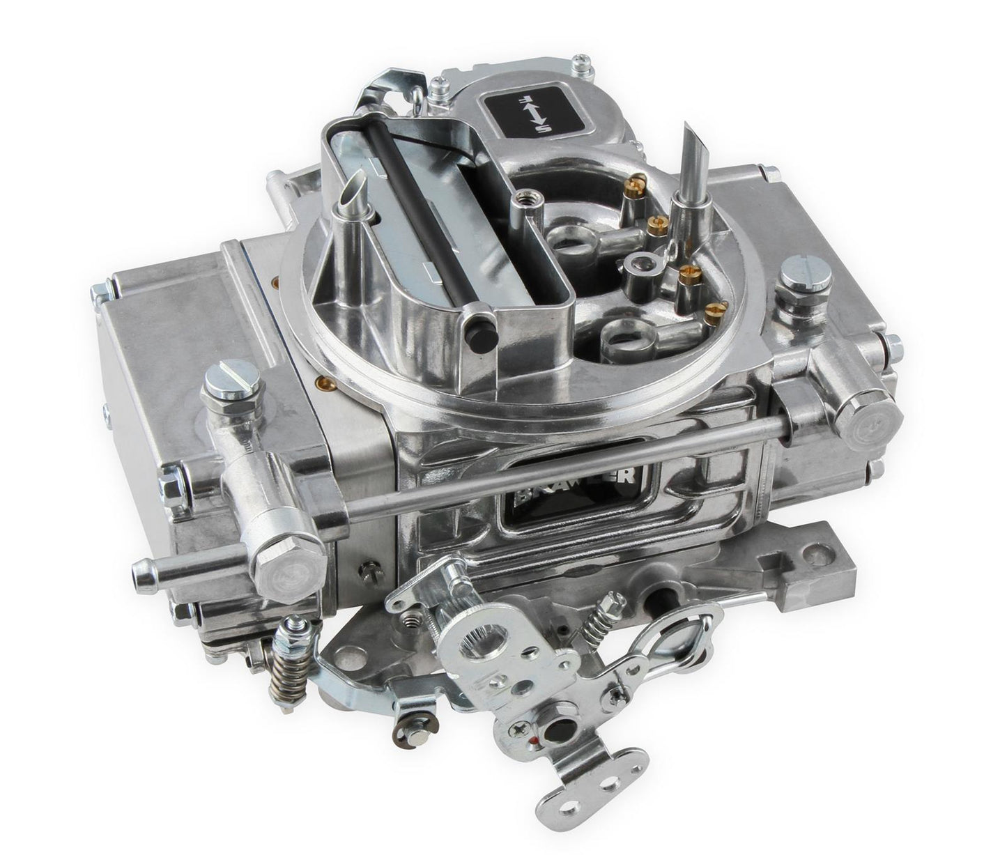 Quick Fuel Technology QFTBR-67271 Diecast Series Carburetor 600 CFM Vacuum Secondary Manual Choke 4-Barrel Square Bore