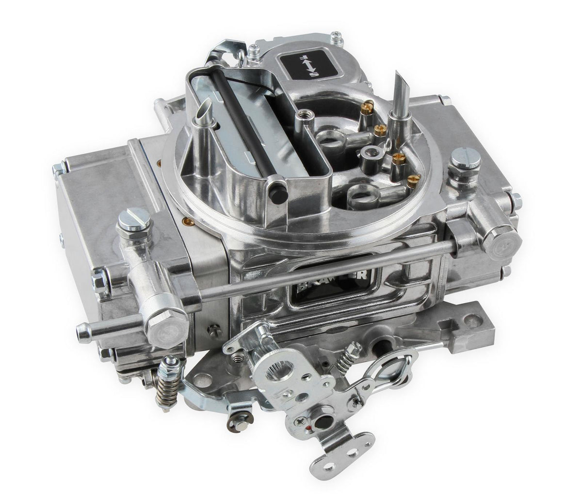 Quick Fuel Technology QFTBR-67271 Diecast Series Carburetor 600 CFM Vacuum Secondary Manual Choke 4-Barrel Square Bore