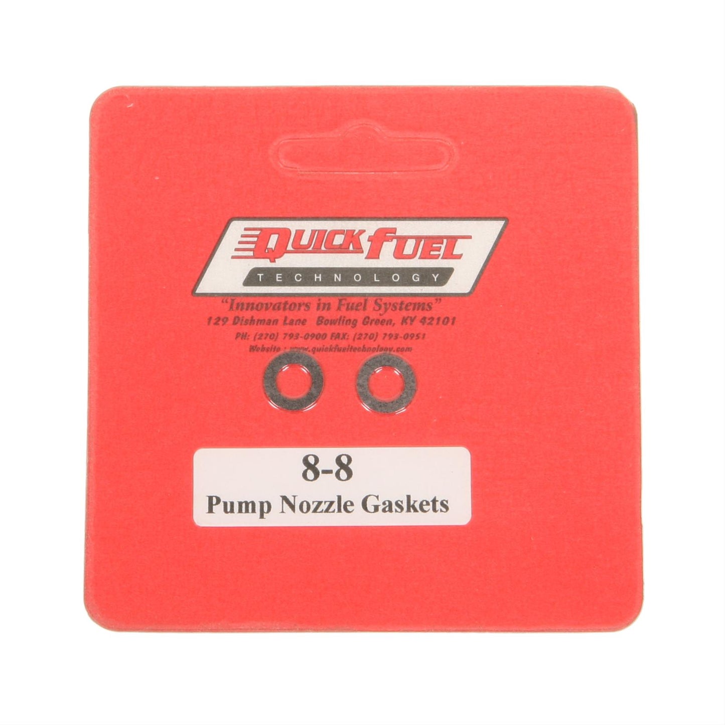 Quick Fuel QFT8-8QFT Accel Pump Nozzle Gaskets Sold In (pair) s