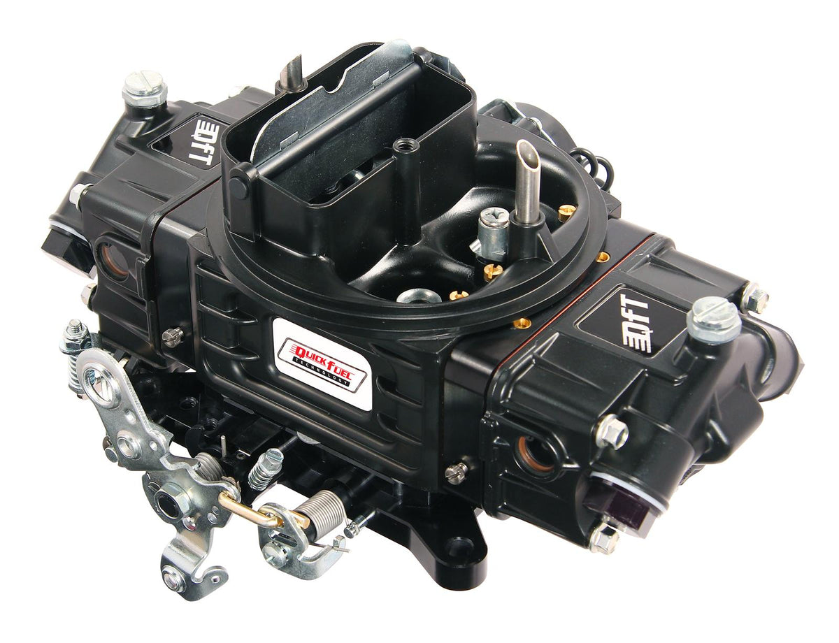 QUICK FUEL 650CFM BLACK DIAMOND SS CARBURETOR QFTBD-650 ELEC CHOKE MECH SECOND