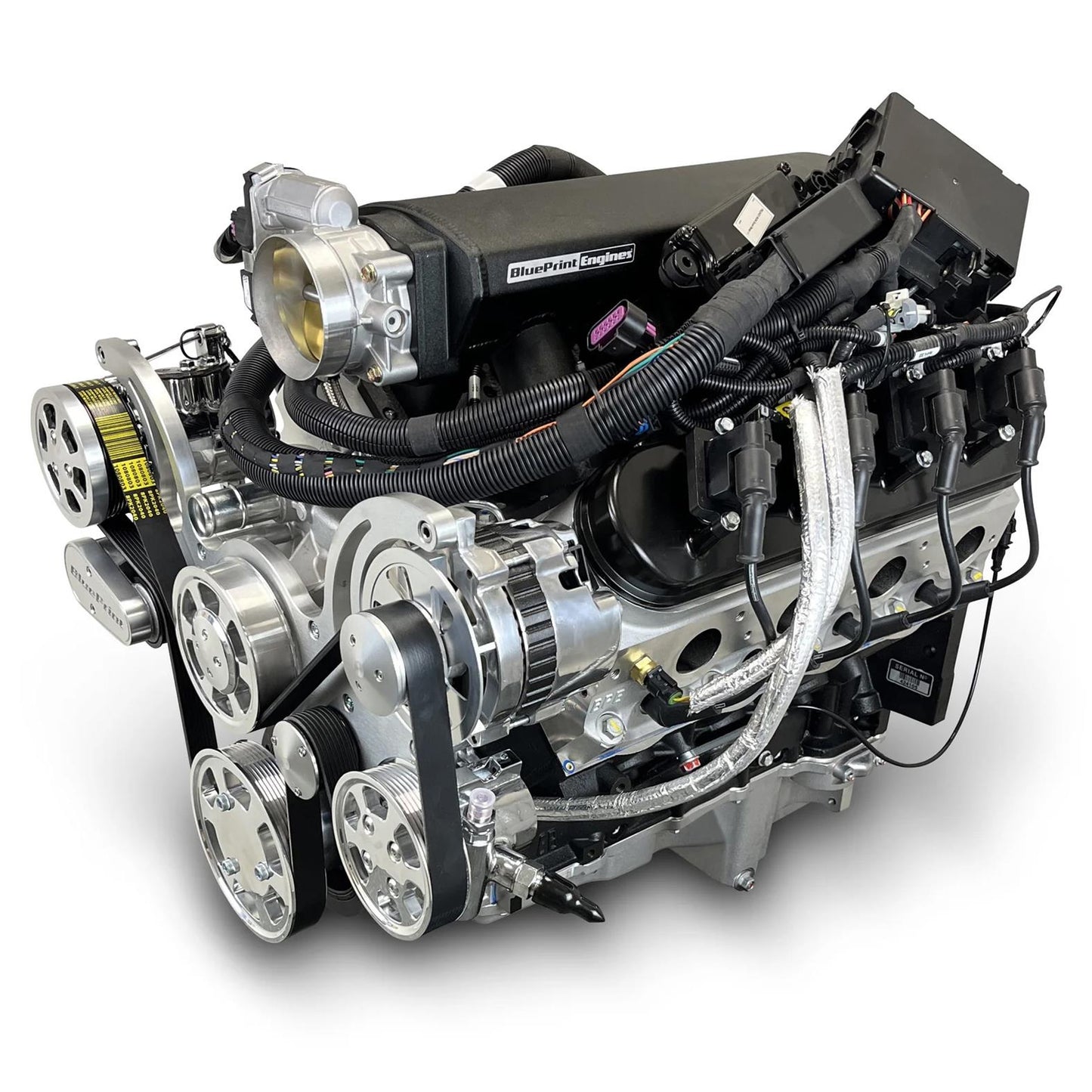 BluePrint PSLS4275CTFK Ford 427 CI LS ProSeries Stroker Crate Engine Dressed Longblock w/ EFI