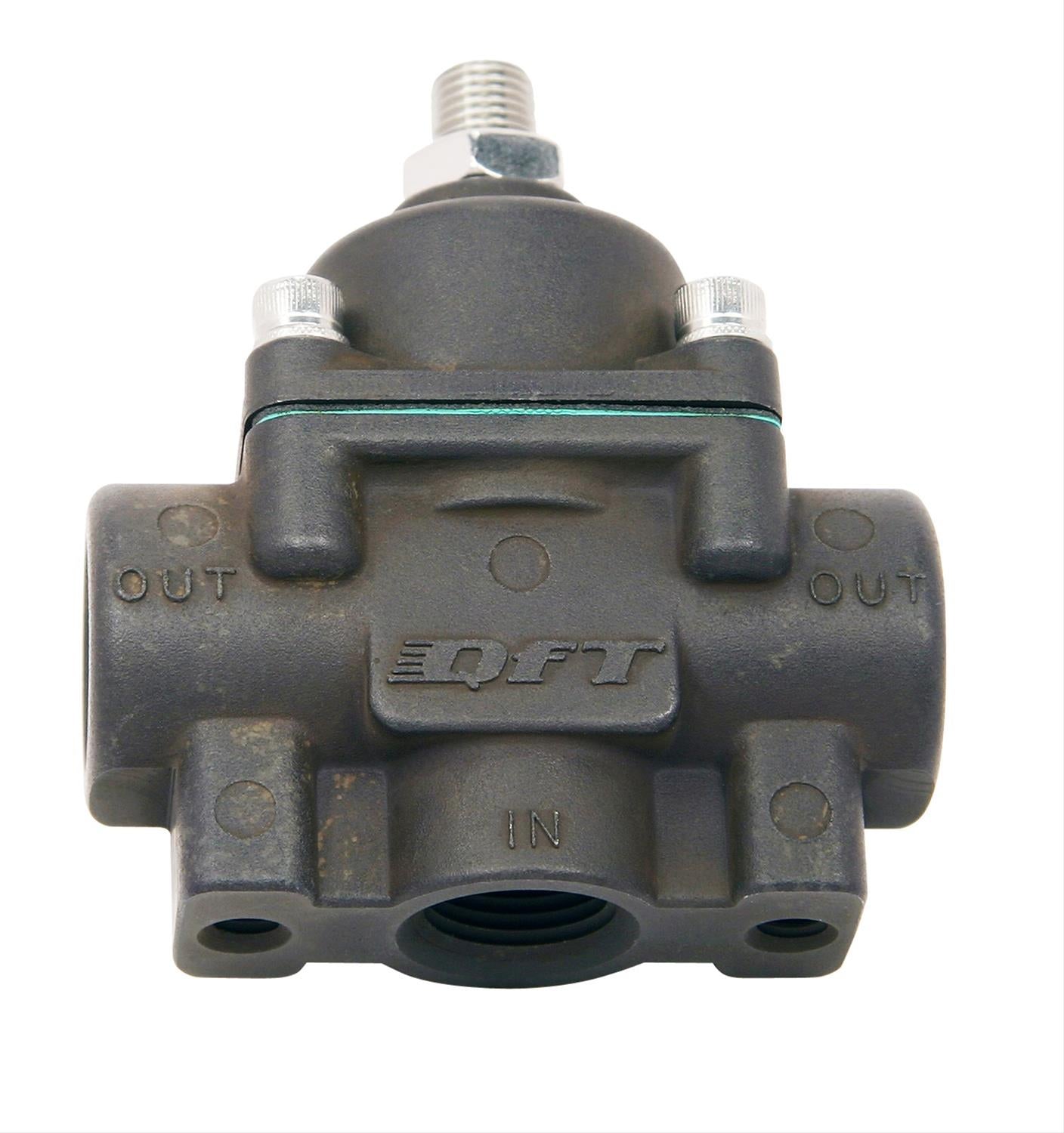Quick Fuel QFT30-805 Fuel Pressure Regulator 4.5-9 PSI Designed for Methanol Black