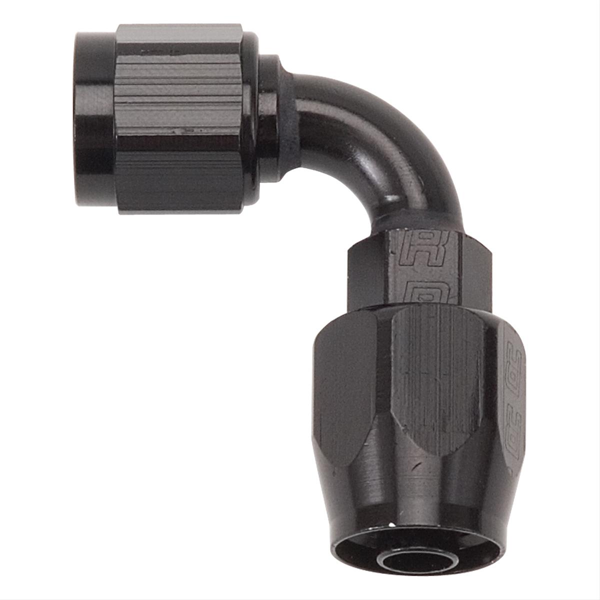 Russell RU610155 Hose End 90 Deg 4AN Blk