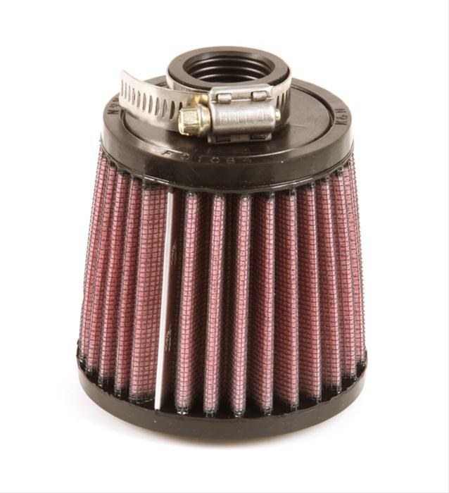K&N Filters KNRE-0200 Universal Rubber Air Filter 1"Flg 3-1/2"T 2-7/8"B 3-1/2"