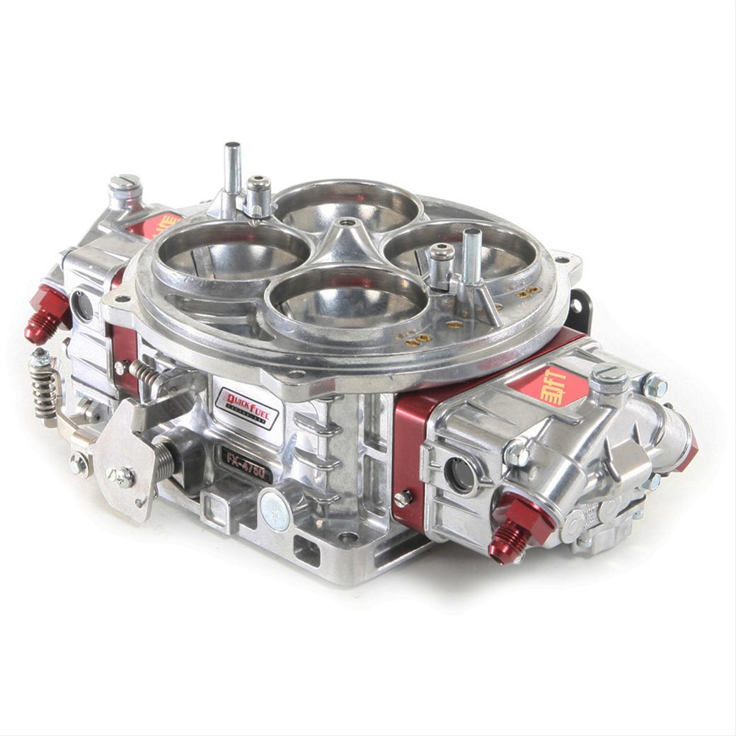 Quick Fuel Technology QFTFX-4750 FUEL RACE QFX SERIES 4BBL 750CFM CARBURETOR DOMINATOR FLANGE