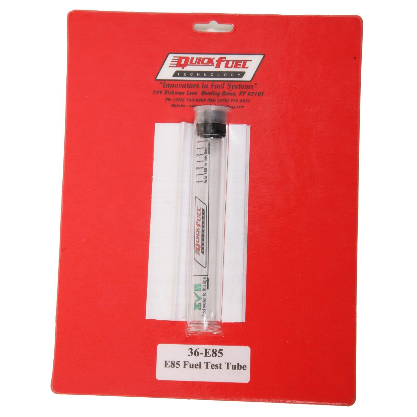 Quick Fuel QFT36-E85 E-85 Ethanol Fuel Tester - Ford Holden Chev for Nissan Chrysler