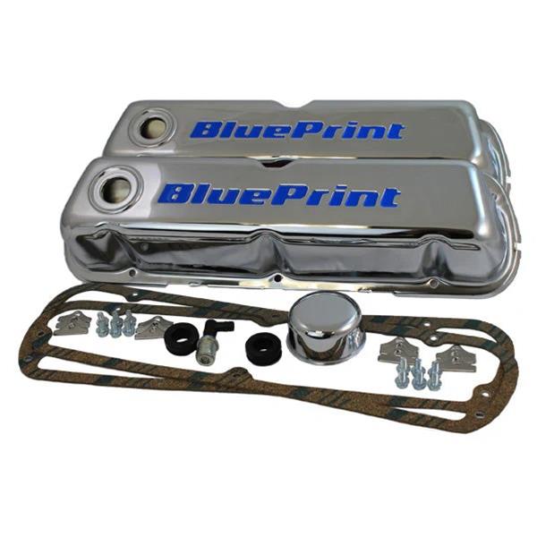 BluePrint BPP9237 BluePrint Engines Small Block Ford Valve Cover Kit Engine Valve Cover Kit